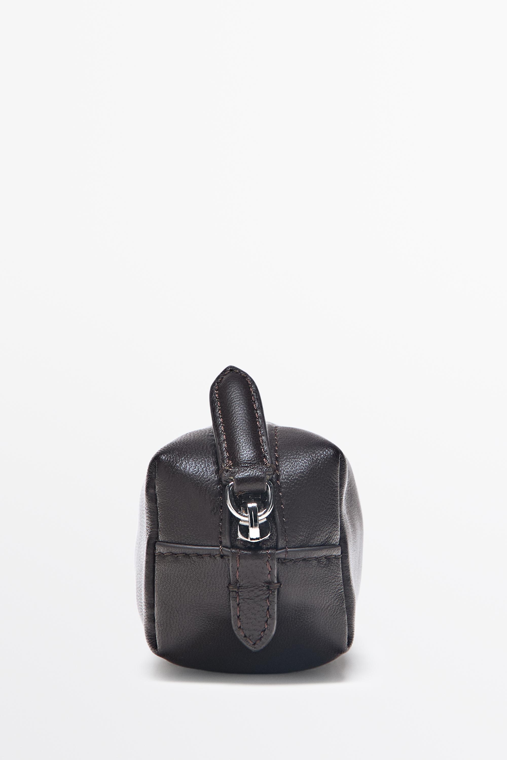 Trousse en cuir nappa